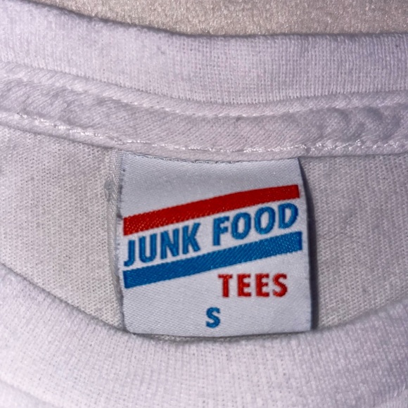 Junk food graphic tee - “take care” - size small - Picture 2 of 3